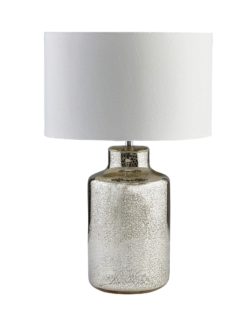 Heart of House Flora Mercury Glass Table Lamp